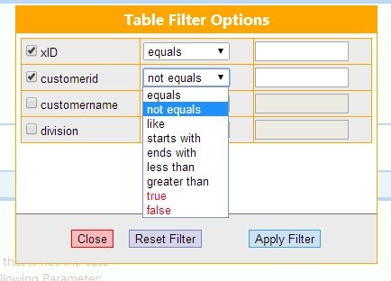 jQuery princeFilter